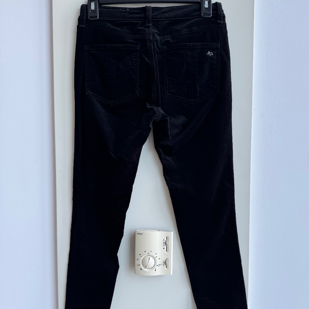 Rag & Bone Velvet skinny pants